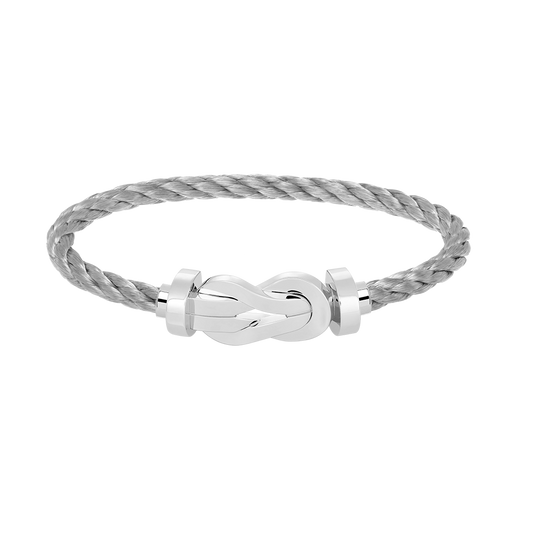 [Psychic Jewelrys]CHANCE LARGE 8 FIGURE BUCKLE NO DIAMOND BRACELET SILVER