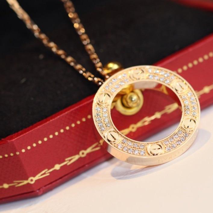 [Psychic Jewelrys]LOVE NECKLACE ADJUSTABLE ROSE GOLD