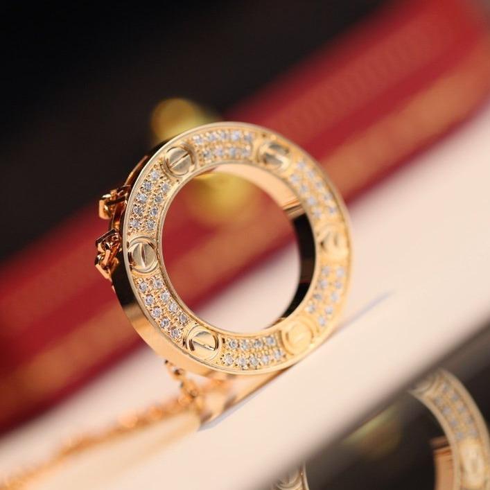 [Psychic Jewelrys]LOVE NECKLACE ADJUSTABLE ROSE GOLD
