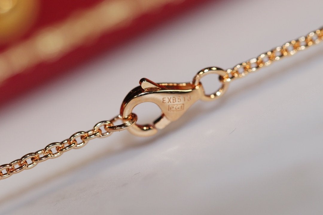 [Psychic Jewelrys]LOVE NECKLACE PINK GOLD AND SILVER