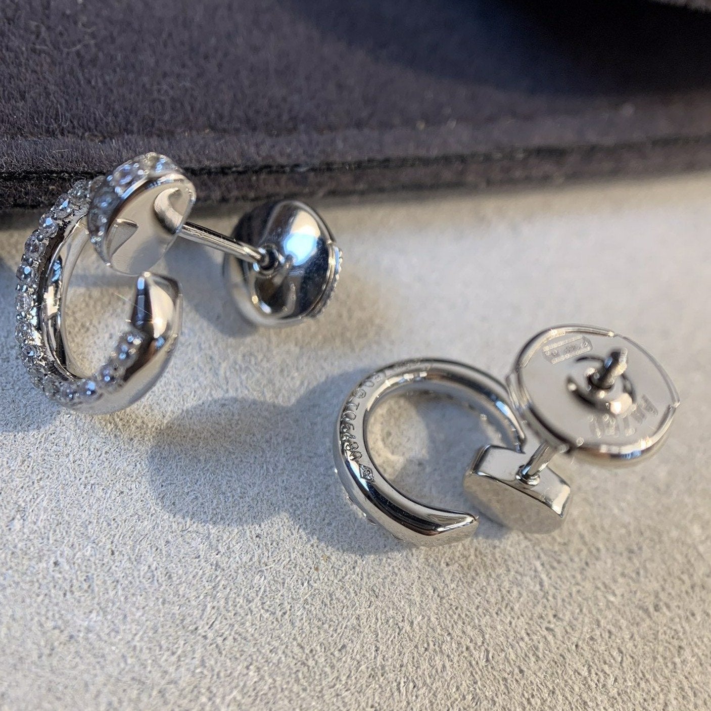 [Psychic Jewelrys]JUSTE EARRINGS SILVER DIAMONDS