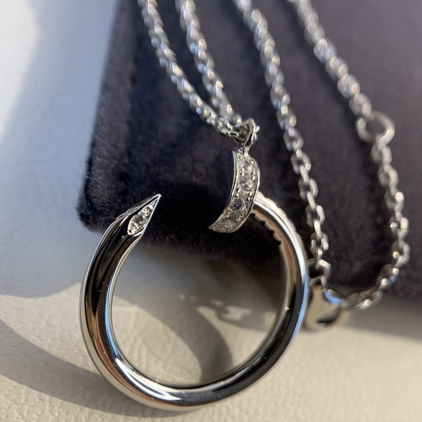 [Psychic Jewelrys]JUSTE NECKLACE SILVER