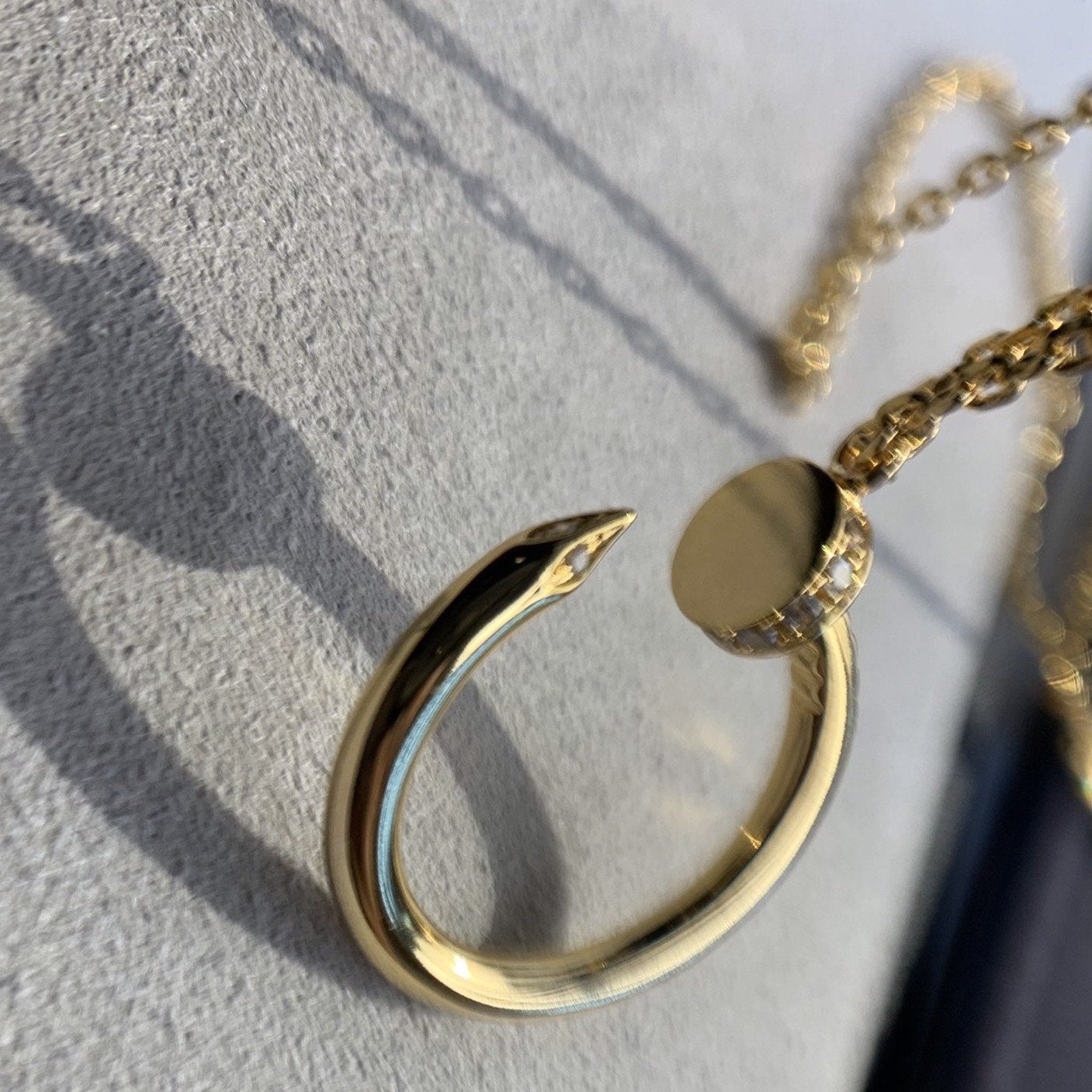 [Psychic Jewelrys]JUSTE NECKLACE GOLD