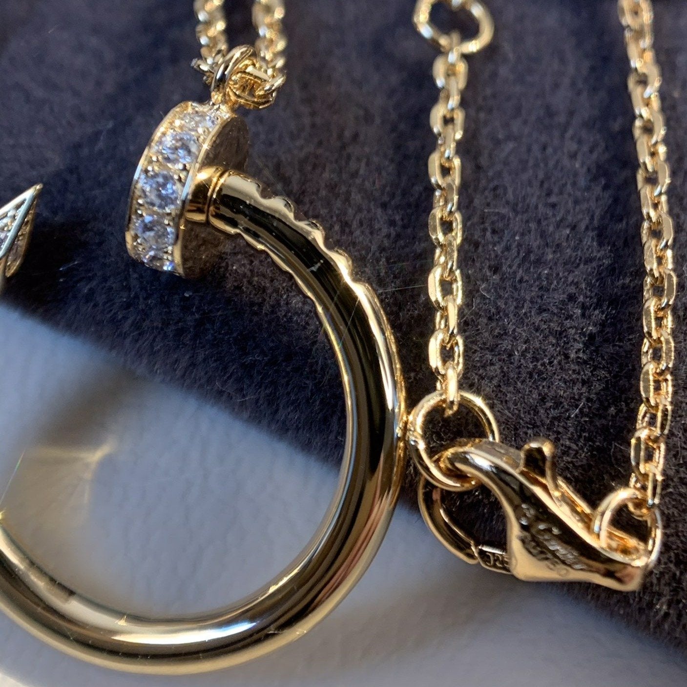 [Psychic Jewelrys]JUSTE NECKLACE PINK GOLD