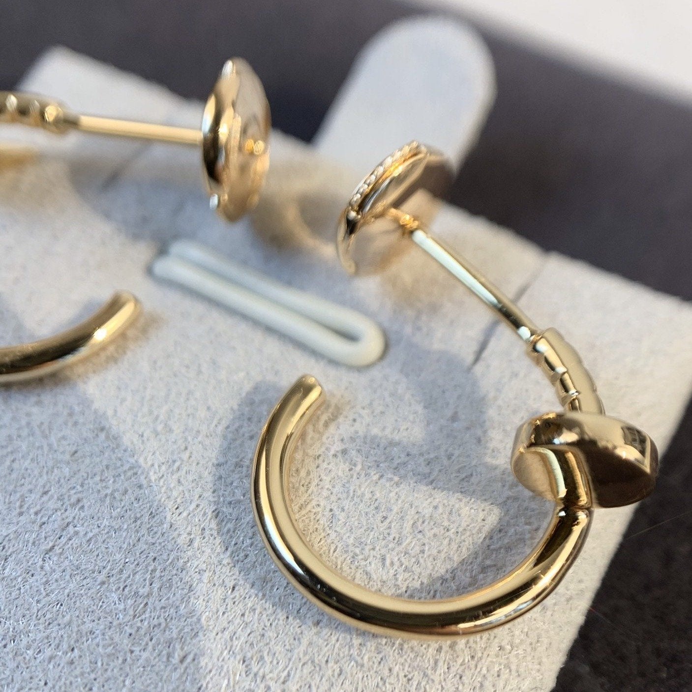 [Psychic Jewelrys]JUSTE EARRINGS PINK GOLD