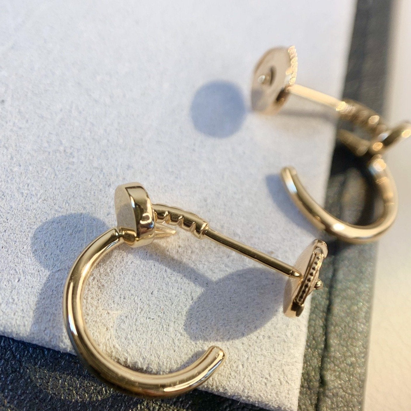 [Psychic Jewelrys]JUSTE EARRINGS PINK GOLD