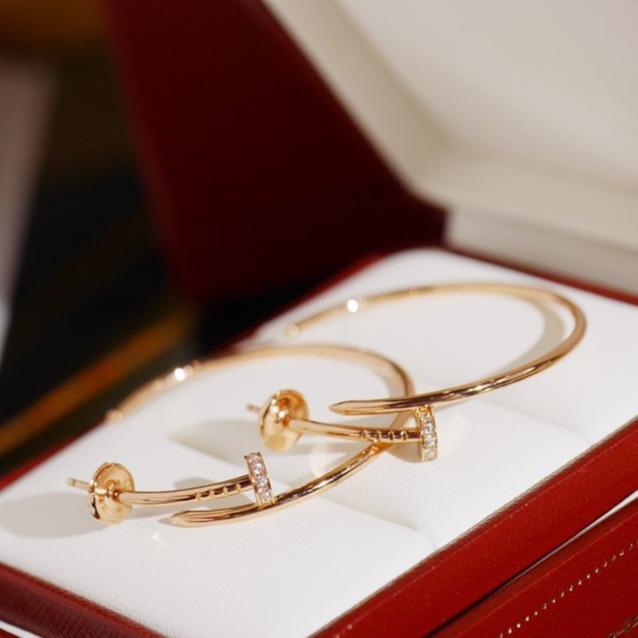 [Psychic Jewelrys]JUSTE EARRINGS DIAMONDS 1.8MM