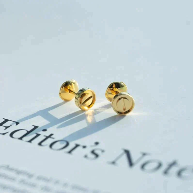 [Psychic Jewelrys]LOVE EARRINGS GOLD 10MM