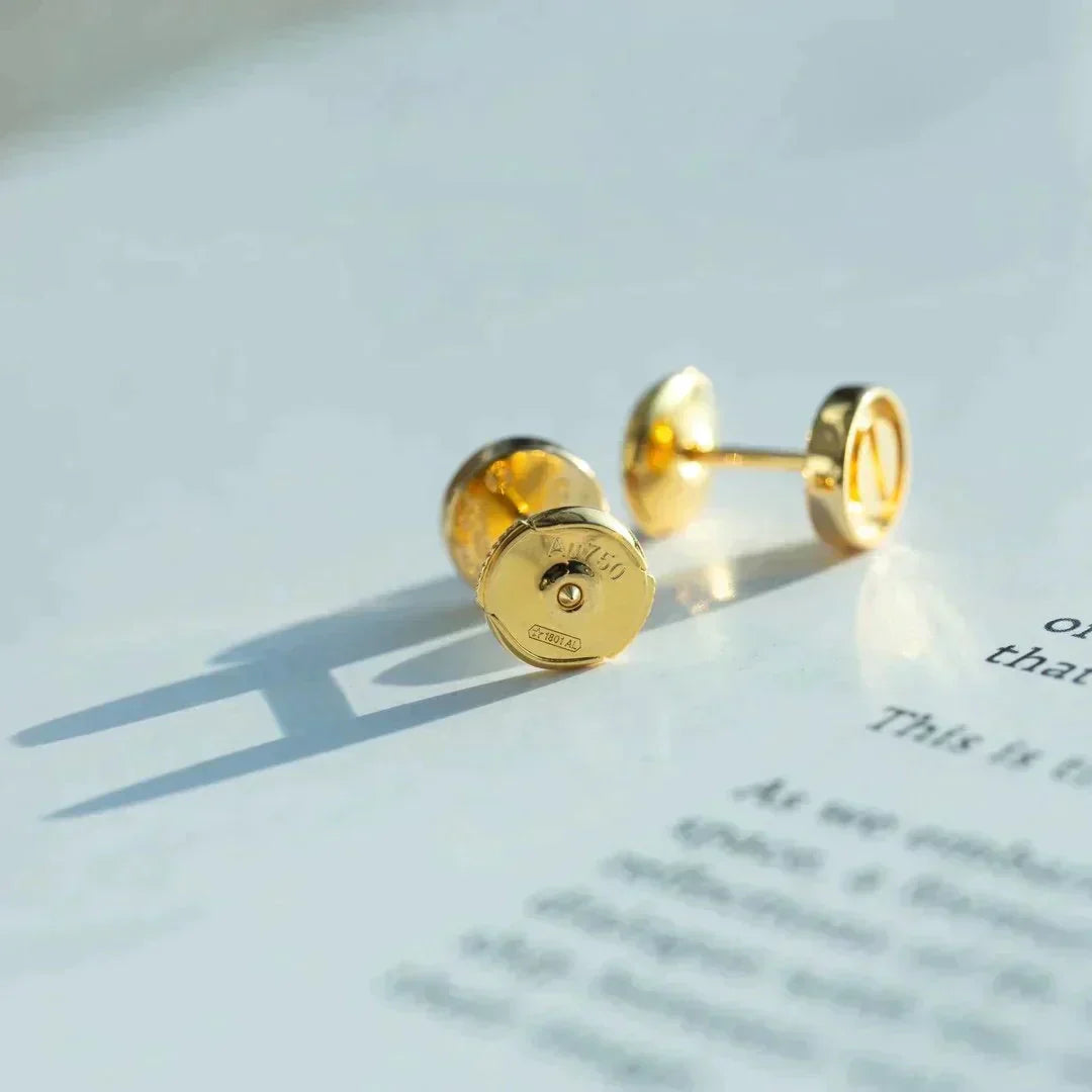 [Psychic Jewelrys]LOVE EARRINGS GOLD 10MM