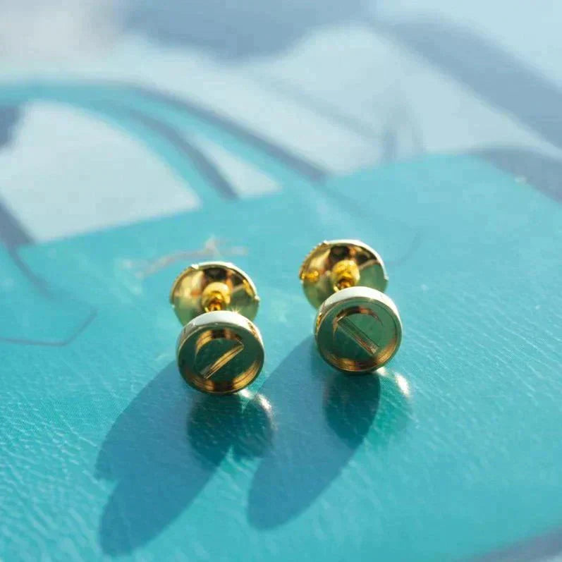 [Psychic Jewelrys]LOVE EARRINGS GOLD 10MM