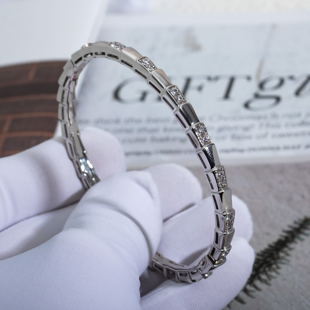 [Psychic Jewelrys]SERPENTI BRACELET SILVER DIAMOND