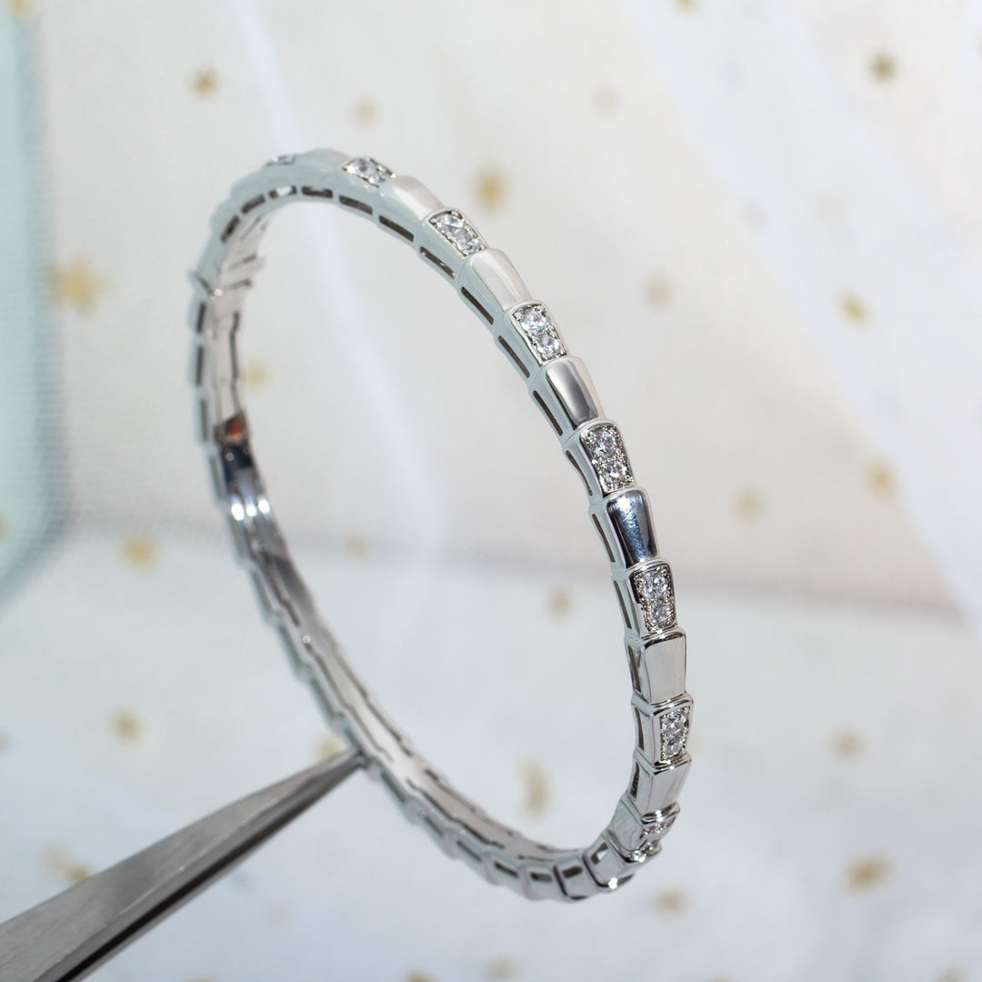 [Psychic Jewelrys]SERPENTI BRACELET SILVER DIAMOND