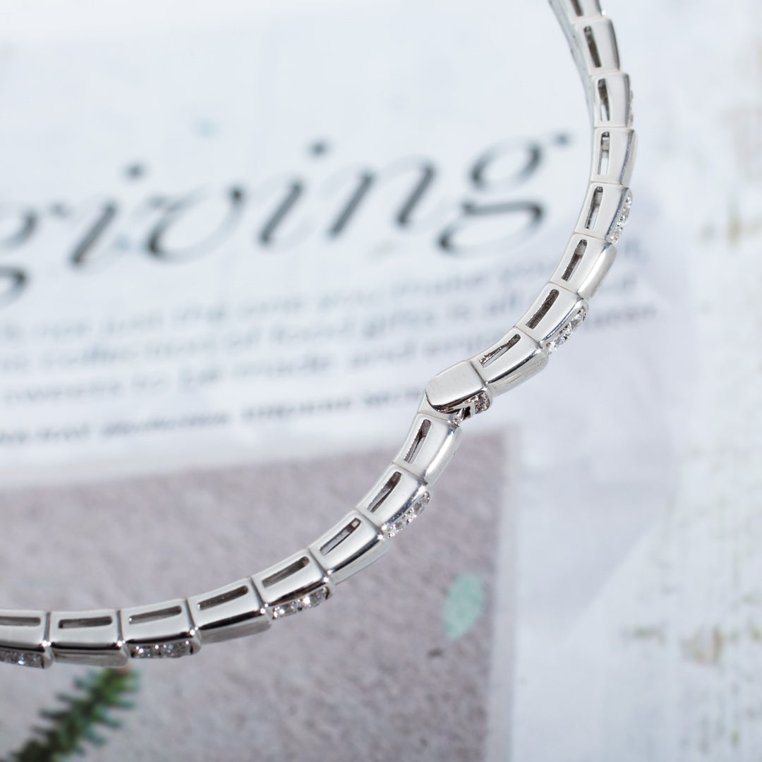 [Psychic Jewelrys]SERPENTI BRACELET SILVER DIAMOND