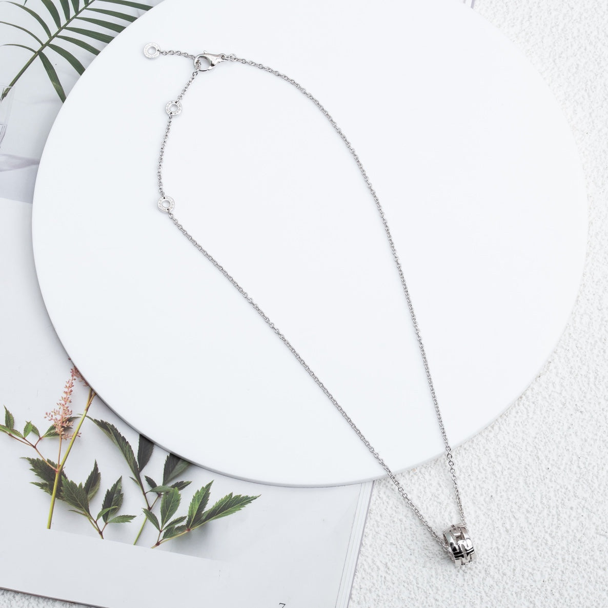[Psychic Jewelrys]PARENTESI NECKLACE SILVER