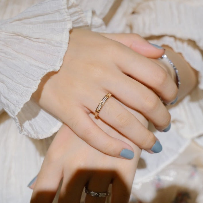 [Psychic Jewelrys]LOVE RING 2.65MM DIAMOND