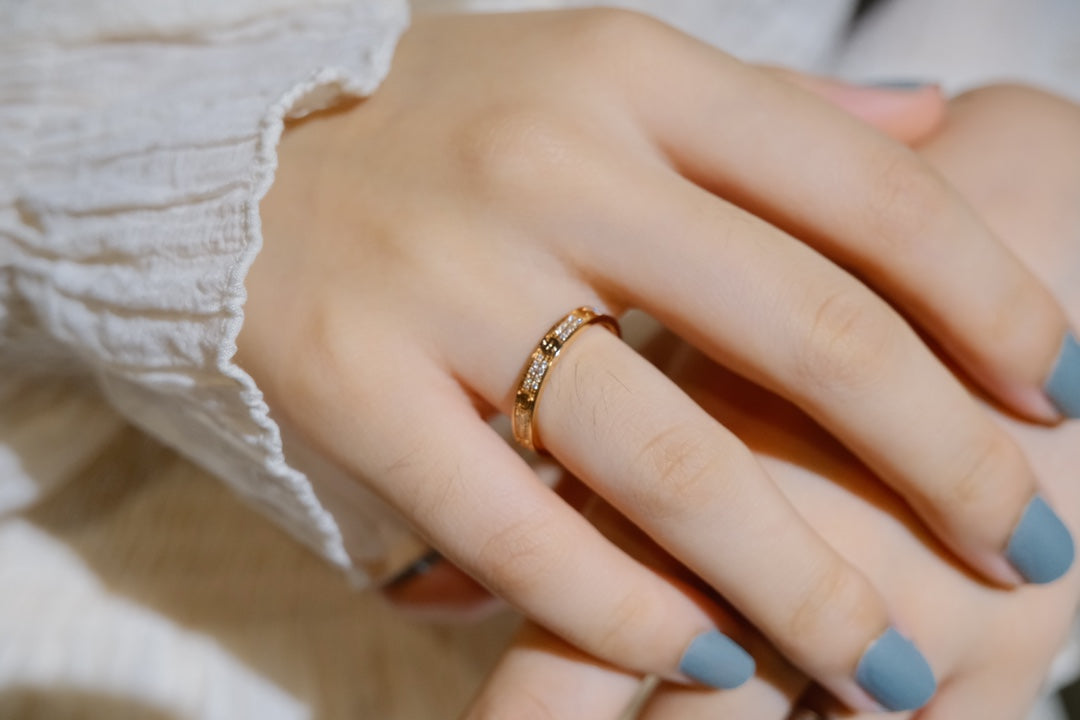 [Psychic Jewelrys]LOVE RING 2.65MM DIAMOND