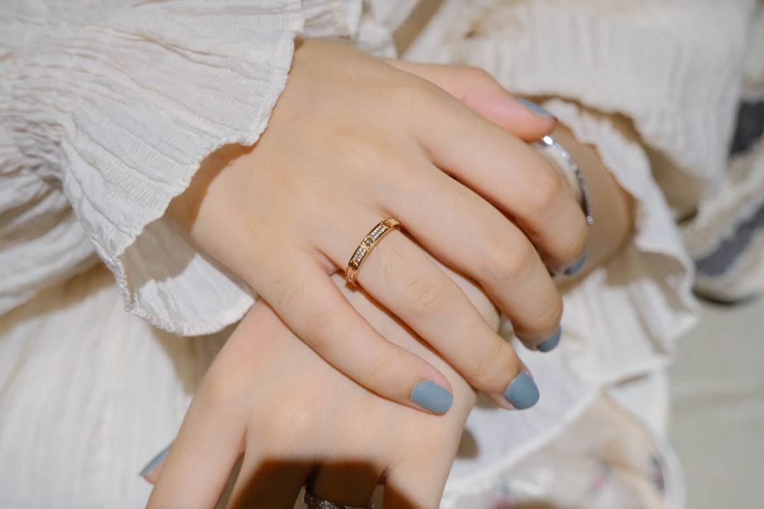 [Psychic Jewelrys]LOVE RING 2.65MM DIAMOND