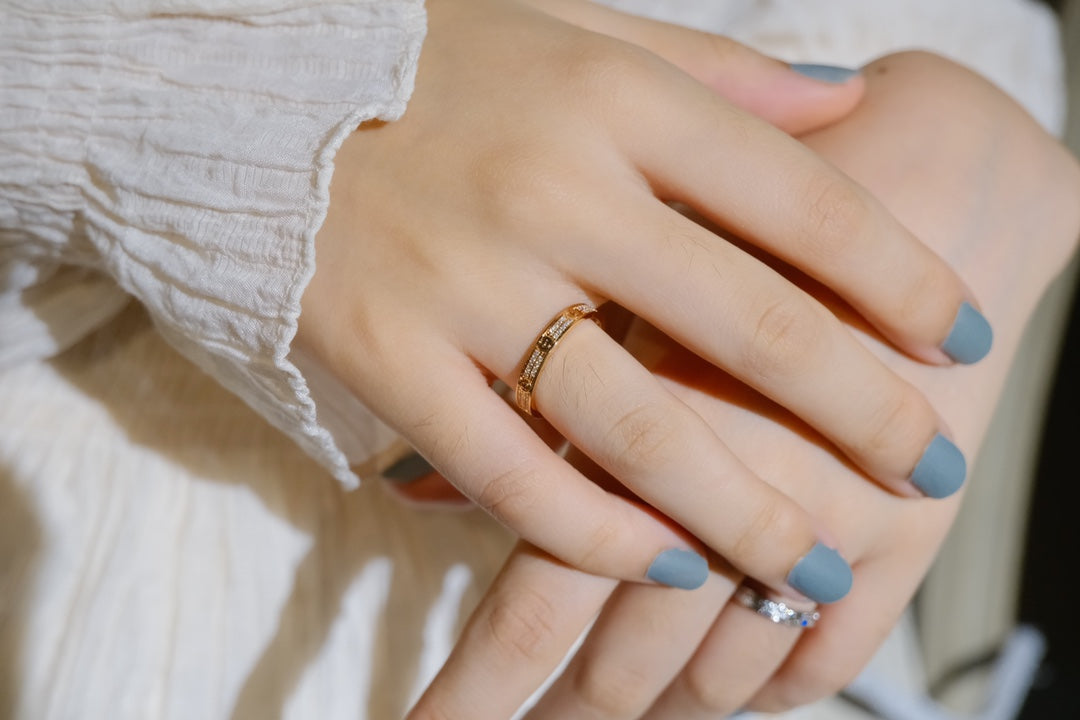 [Psychic Jewelrys]LOVE RING 2.65MM DIAMOND