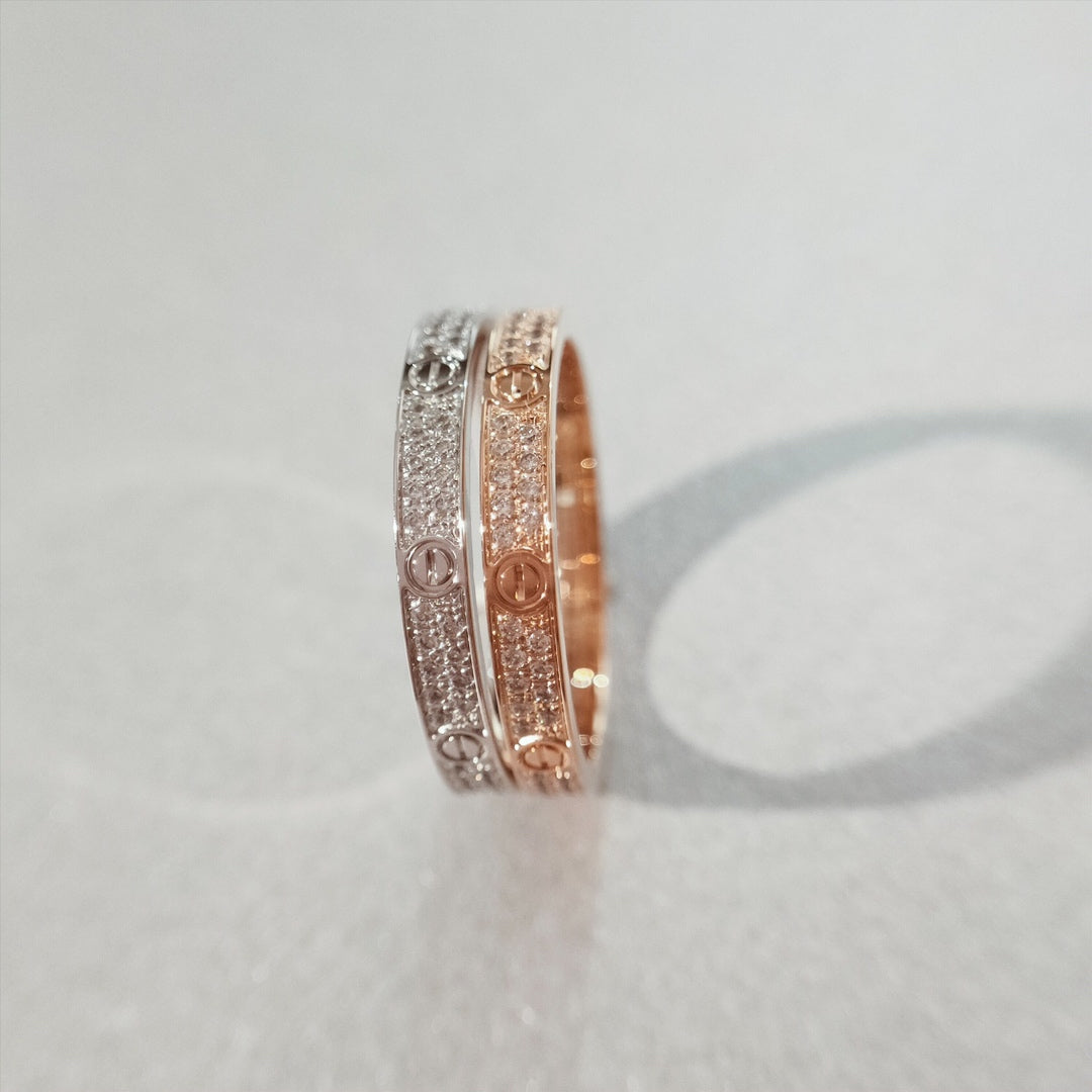 [Psychic Jewelrys]LOVE RING 2.65MM DIAMOND