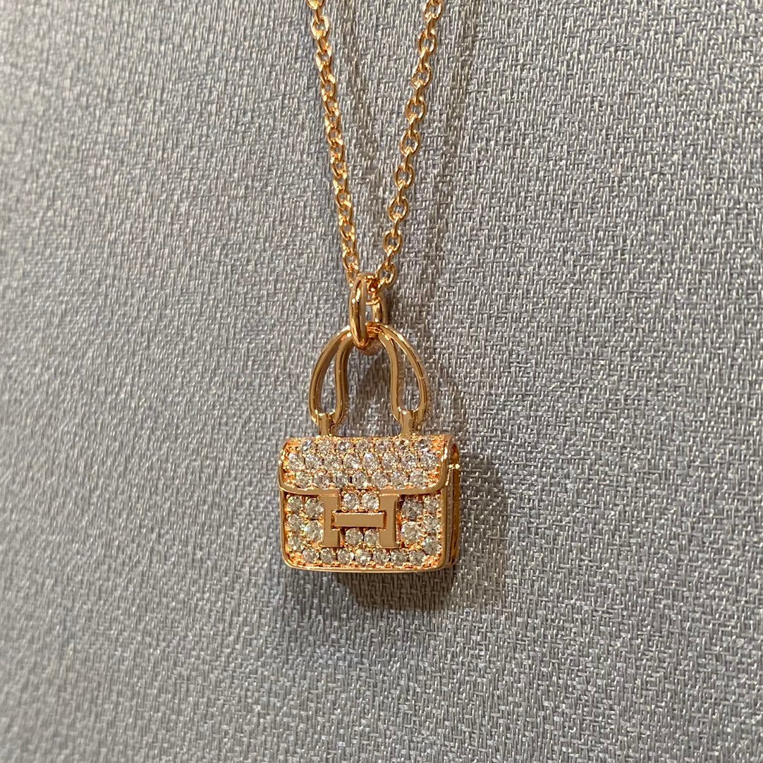 [Psychic Jewelrys]CONSTANCE PEDANT DIAMOND NECKLACE