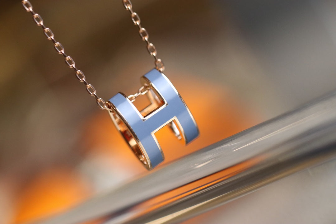 [Psychic Jewelrys]POP H PEDANT PINK GOLD
