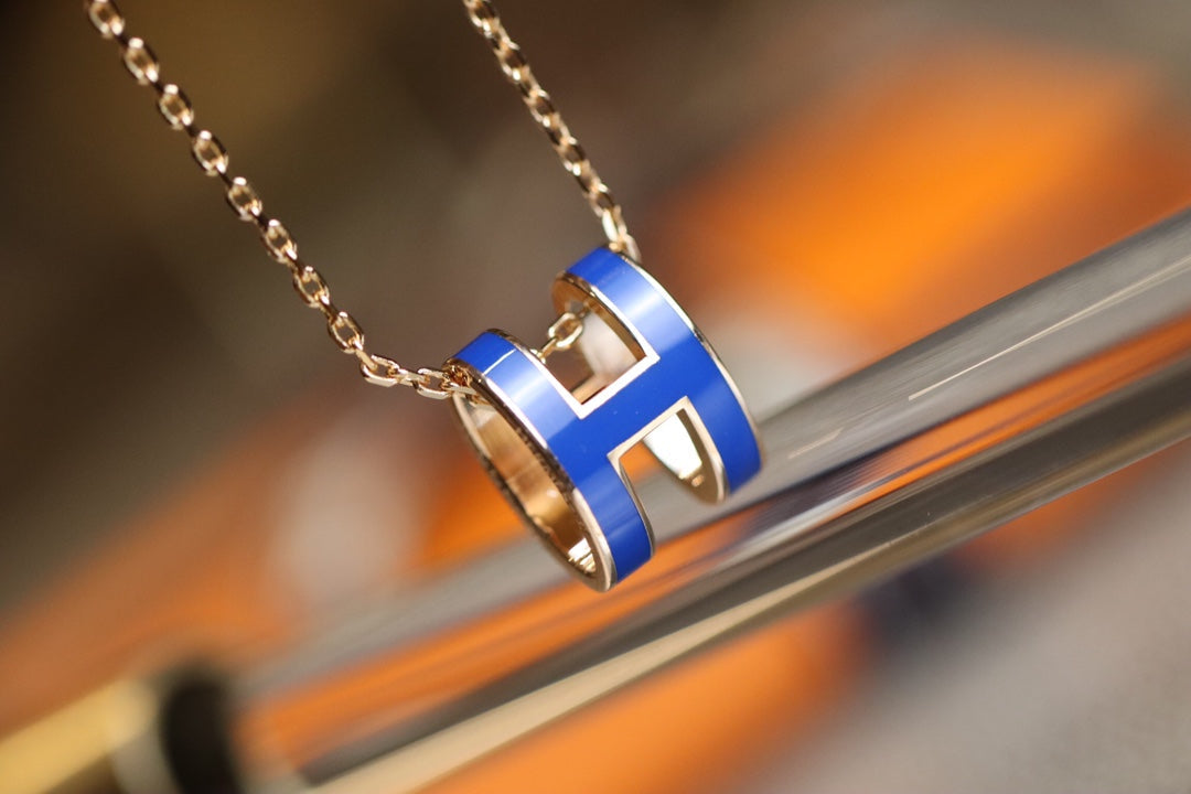 [Psychic Jewelrys]POP H PEDANT PINK GOLD