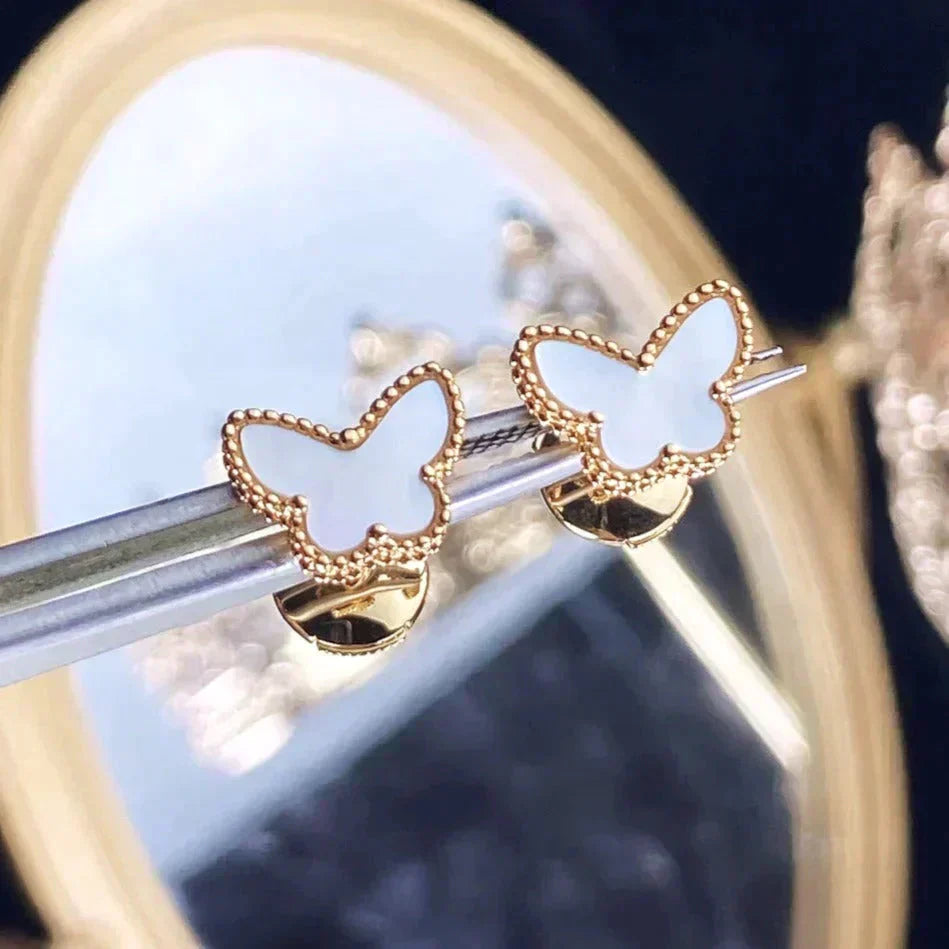 [Psychic Jewelrys]SWEET BUTTERFLY MOP EARSTUDS