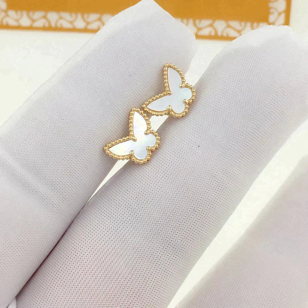 [Psychic Jewelrys]SWEET BUTTERFLY MOP EARSTUDS