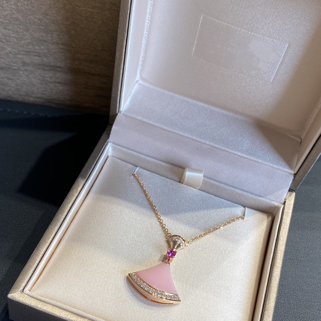 [Psychic Jewelrys]DREAM NECKLACE PINK OPAL