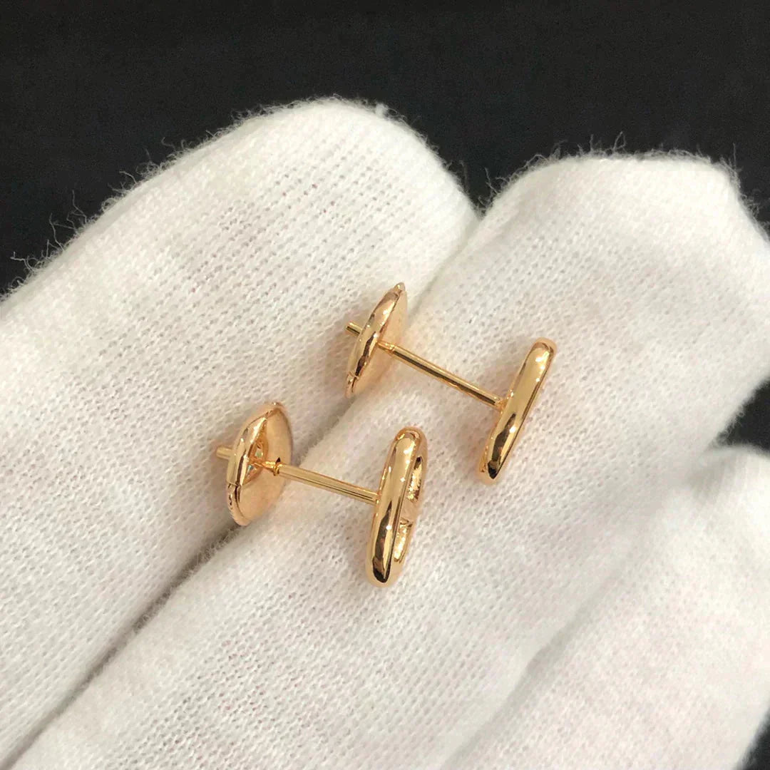 [Psychic Jewelrys]CHAINE SMALL EARRINGS GOLD AND SILVER