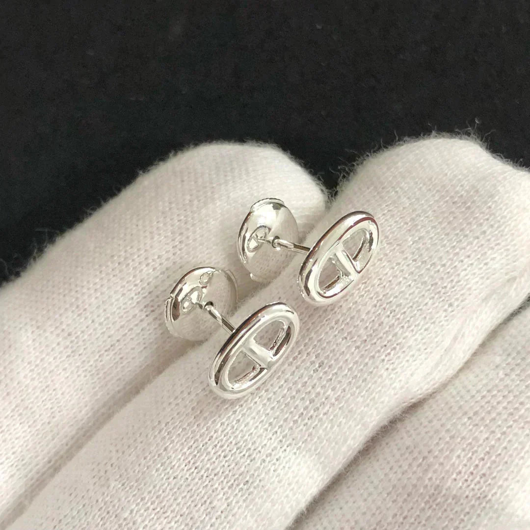 [Psychic Jewelrys]CHAINE SMALL EARRINGS GOLD AND SILVER