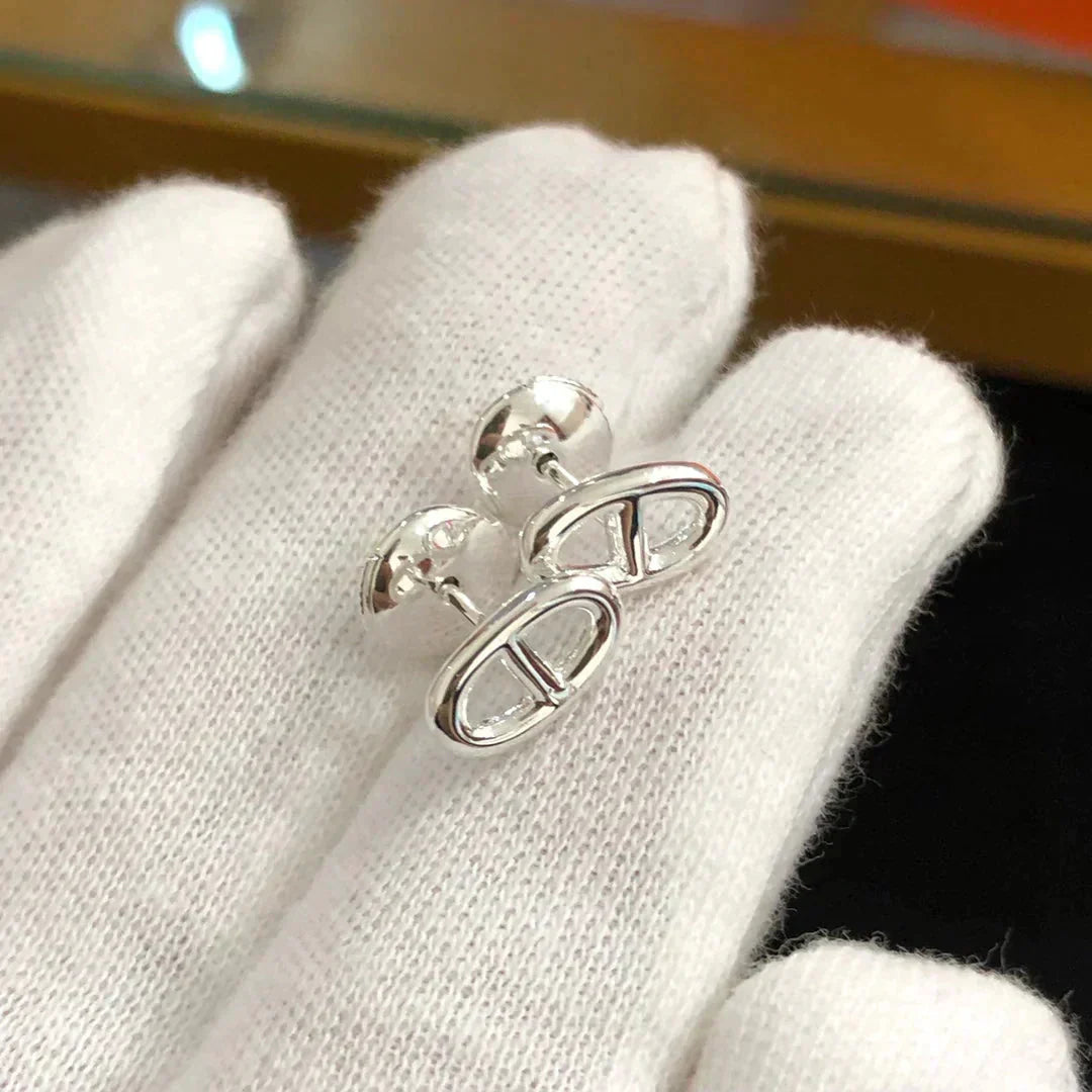 [Psychic Jewelrys]CHAINE SMALL EARRINGS GOLD AND SILVER