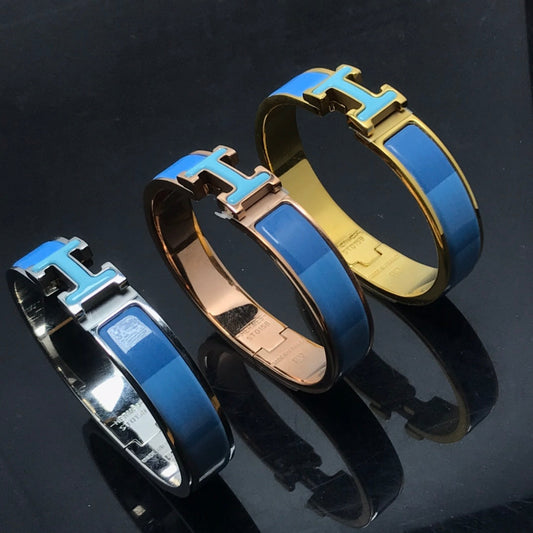 [Psychic Jewelrys]H BRACELET BLUE RAINBOW CERAMIC