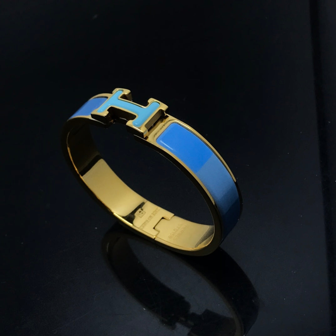 [Psychic Jewelrys]H BRACELET BLUE RAINBOW CERAMIC