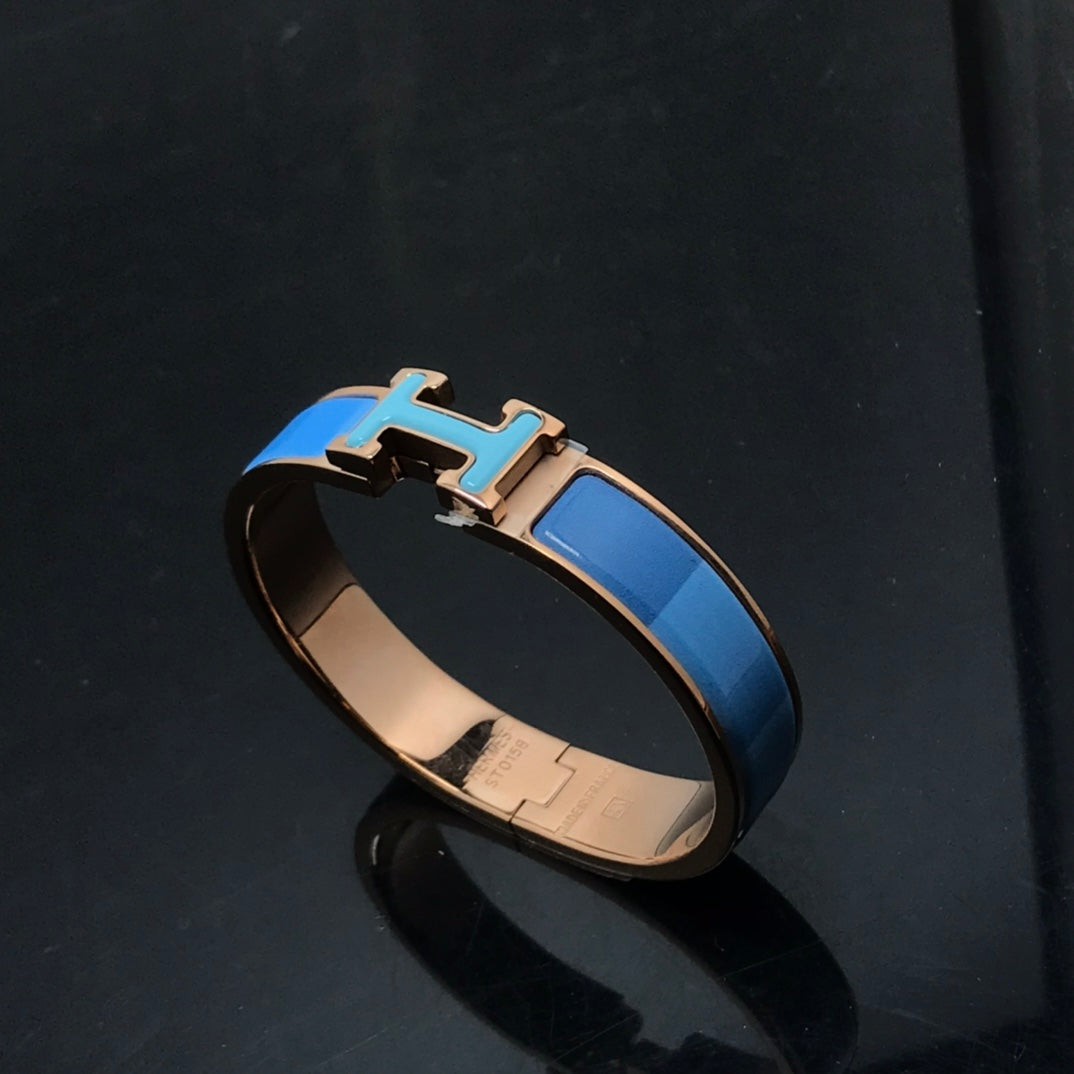 [Psychic Jewelrys]H BRACELET BLUE RAINBOW CERAMIC