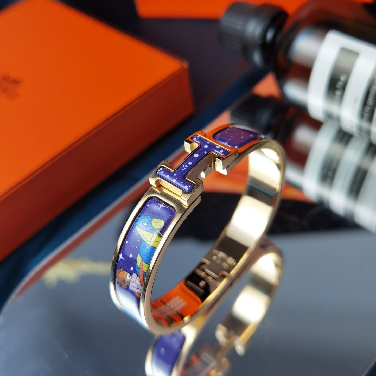 [Psychic Jewelrys]H STAR AND MOON BRACELET 12MM