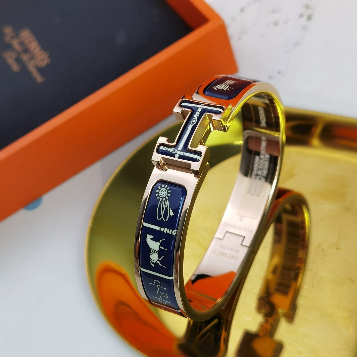 [Psychic Jewelrys]H COUVERTURES DARK BLUE BRACELET