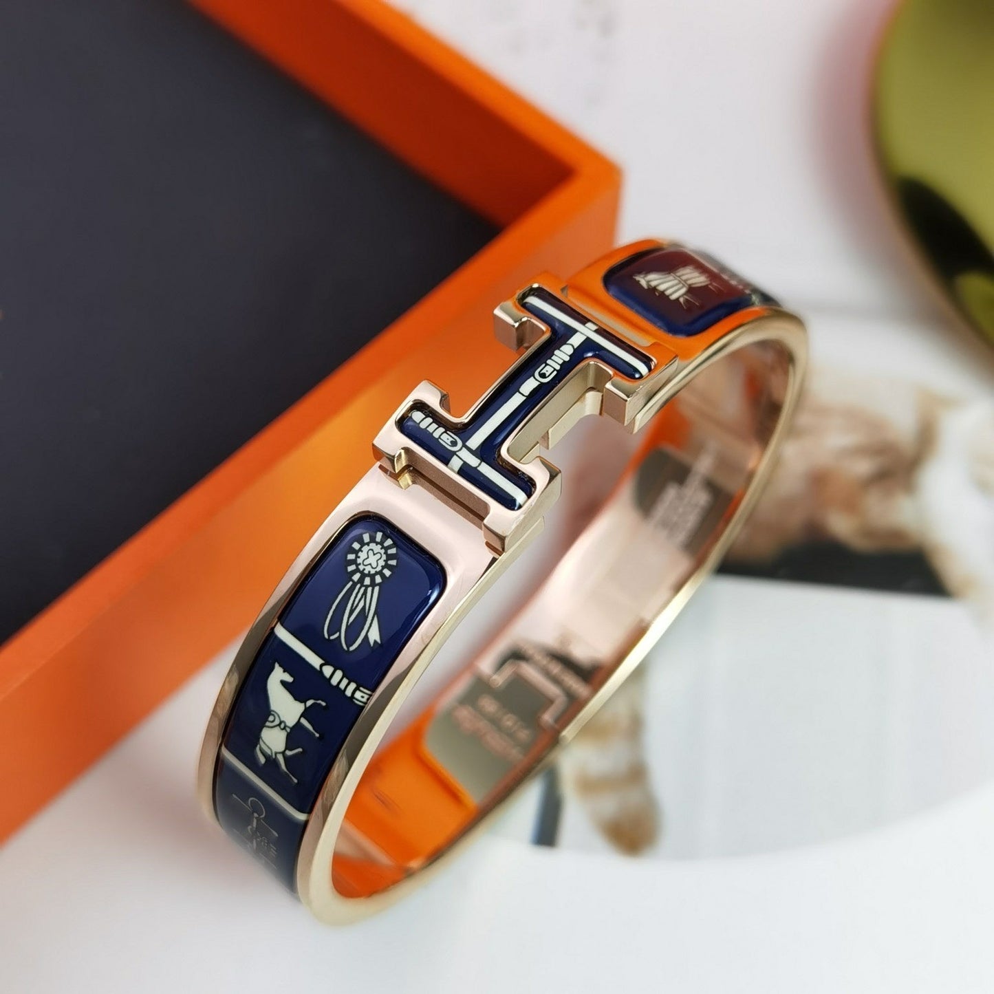 [Psychic Jewelrys]H COUVERTURES DARK BLUE BRACELET
