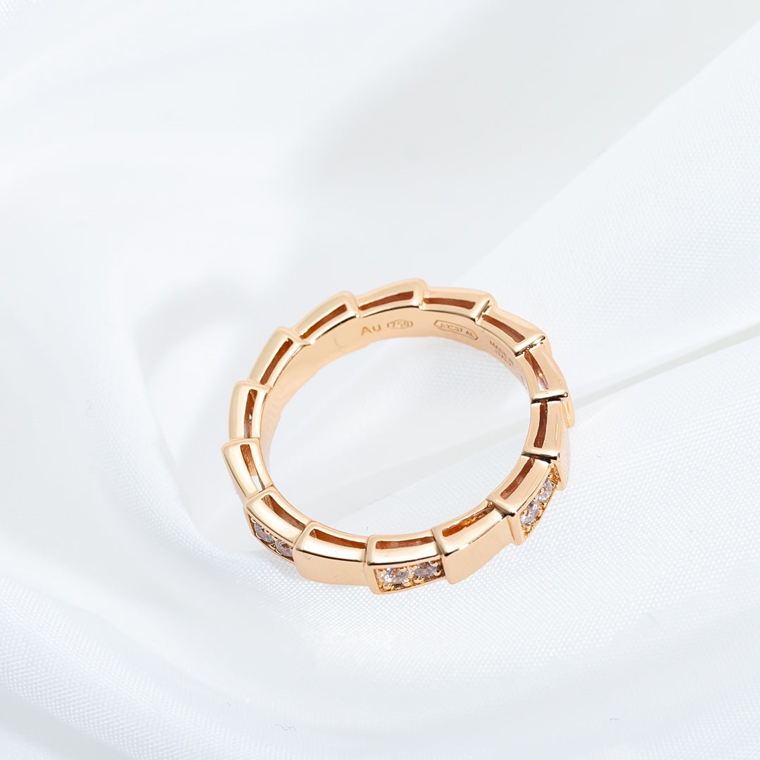 [Psychic Jewelrys]SERPENTI RING PINK GOLD  3MM