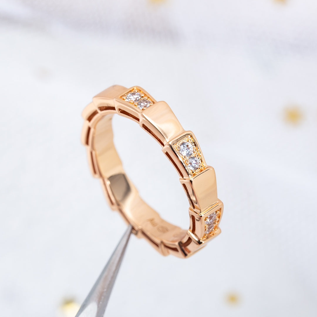 [Psychic Jewelrys]SERPENTI RING PINK GOLD  3MM