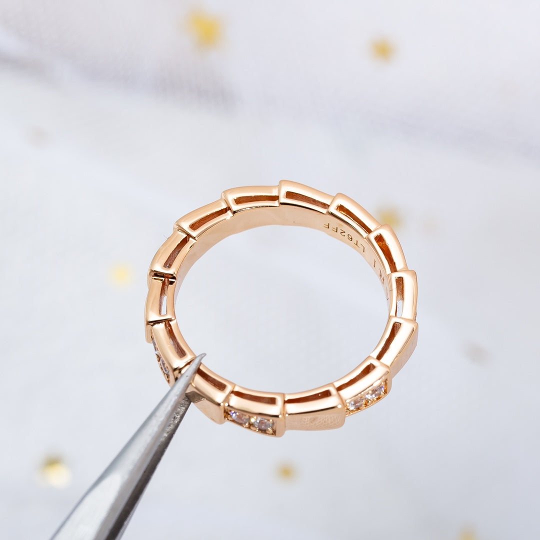 [Psychic Jewelrys]SERPENTI RING PINK GOLD  3MM