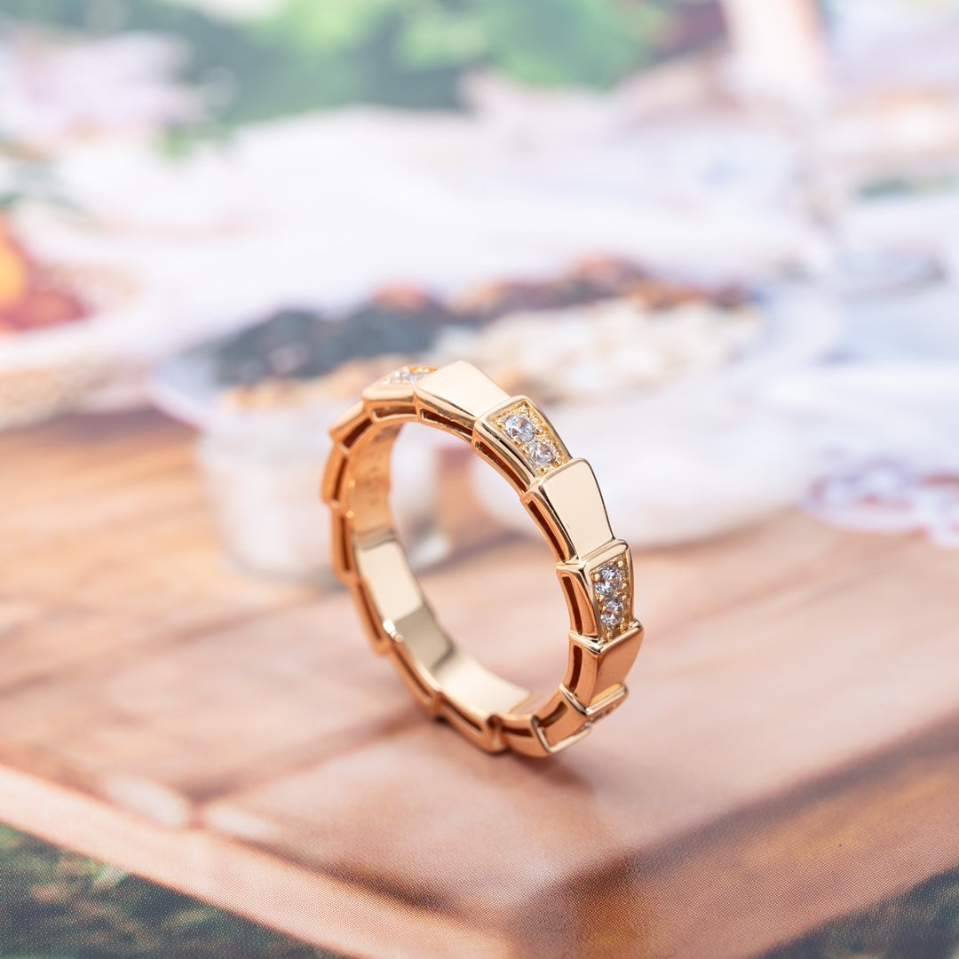 [Psychic Jewelrys]SERPENTI RING PINK GOLD  3MM