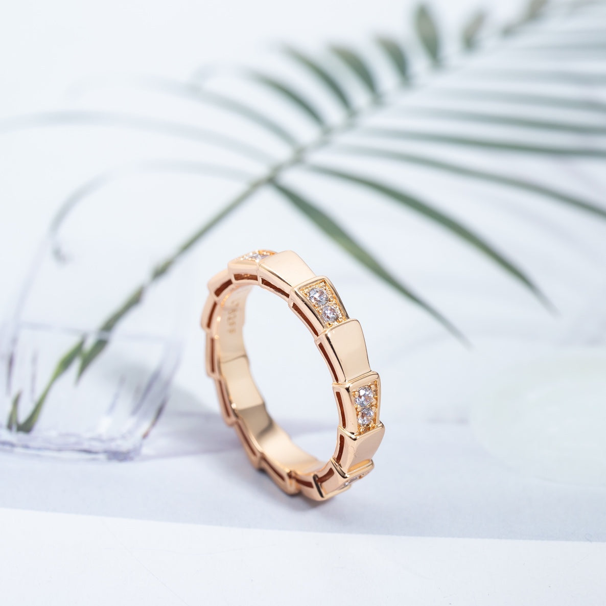 [Psychic Jewelrys]SERPENTI RING PINK GOLD  3MM