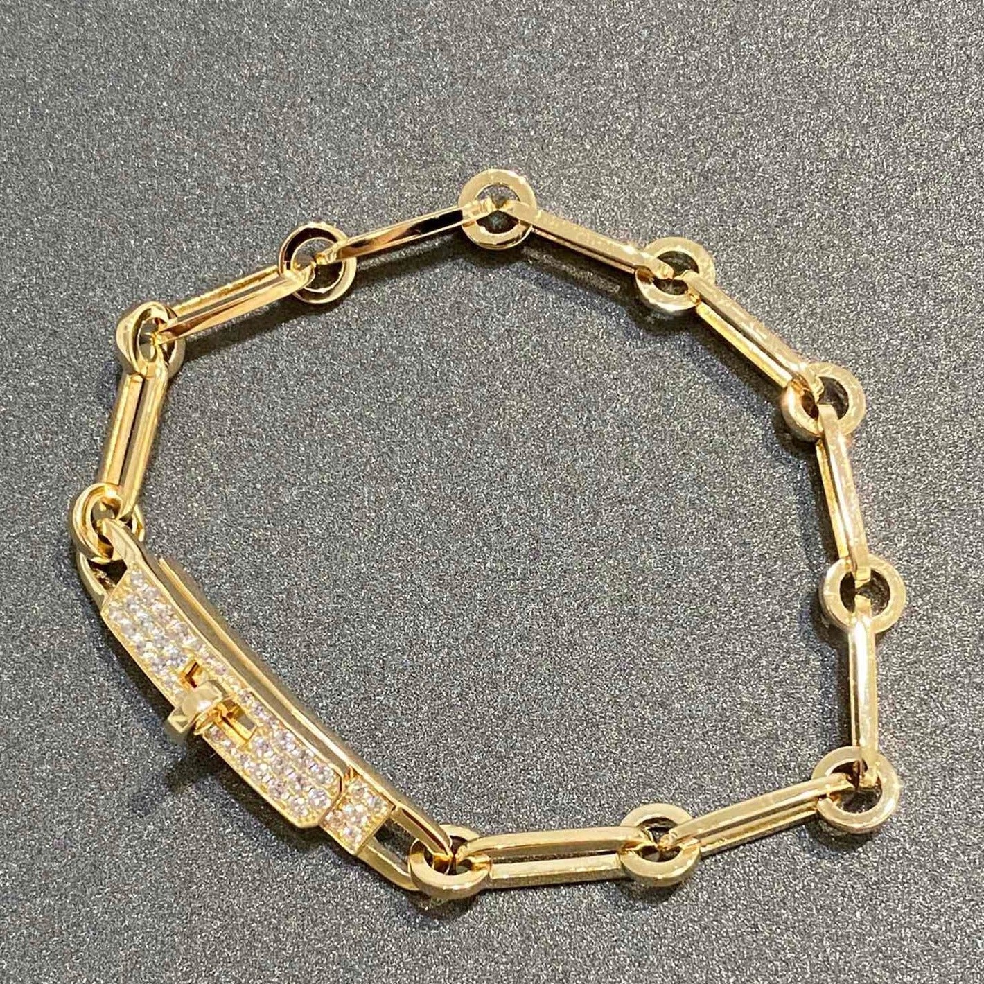 [Psychic Jewelrys]CHAINE BRACELET SMALL MODEL DIAMOND