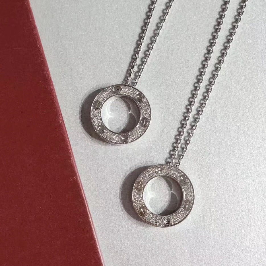 [Psychic Jewelrys]LOVE NECKLACE ADJUSTABLE SILVER