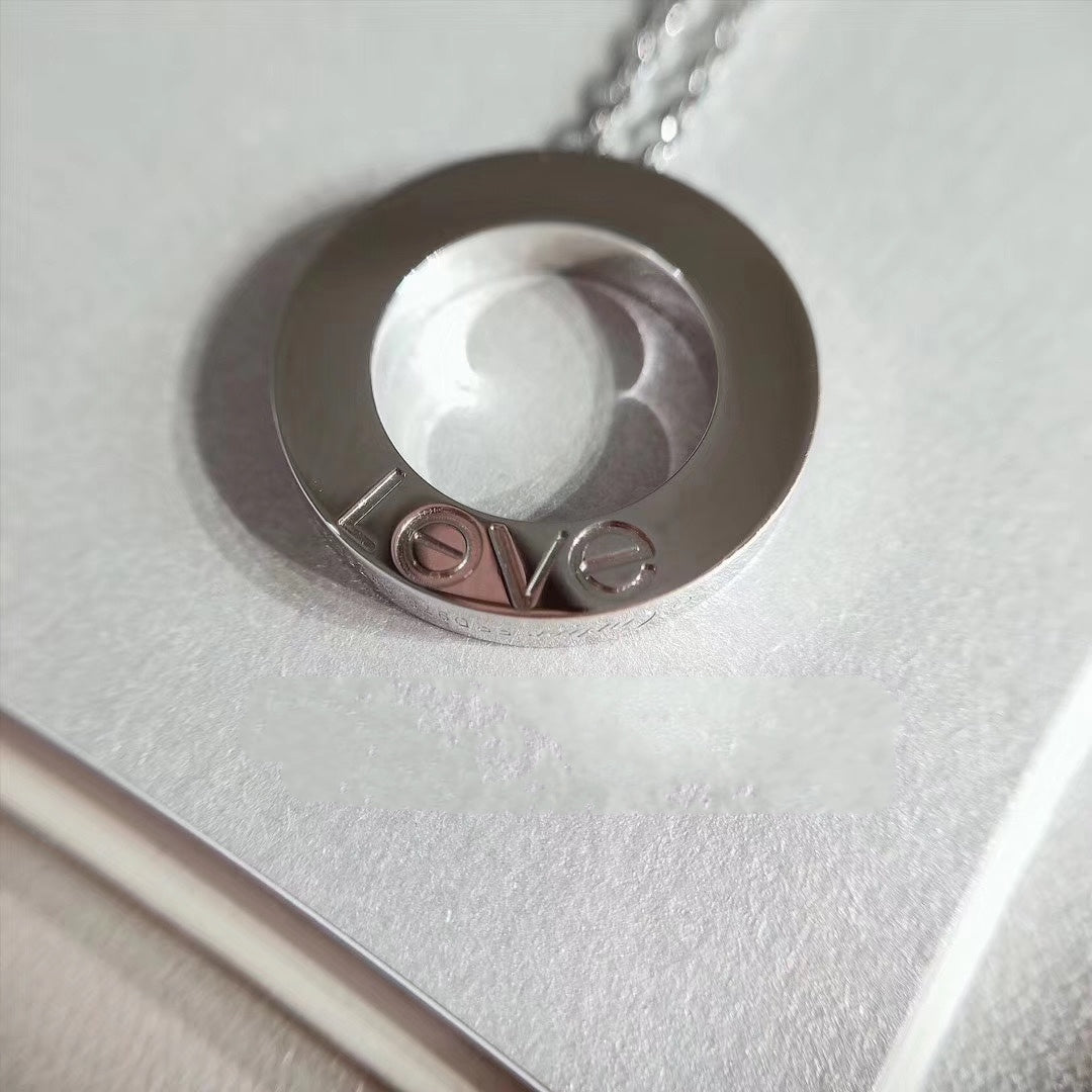 [Psychic Jewelrys]LOVE NECKLACE ADJUSTABLE SILVER