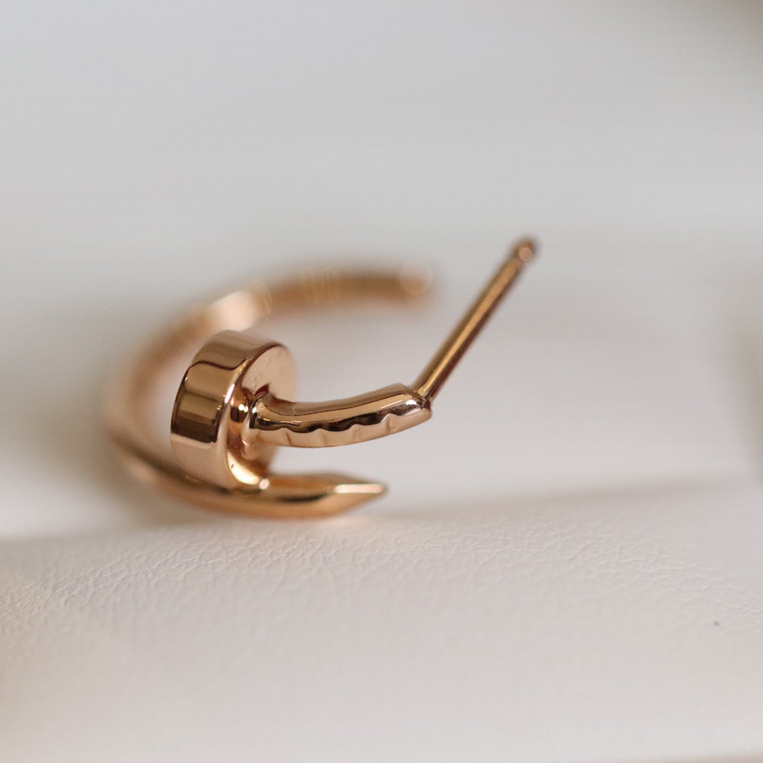 [Psychic Jewelrys]JUSTE EARRINGS PINK GOLD