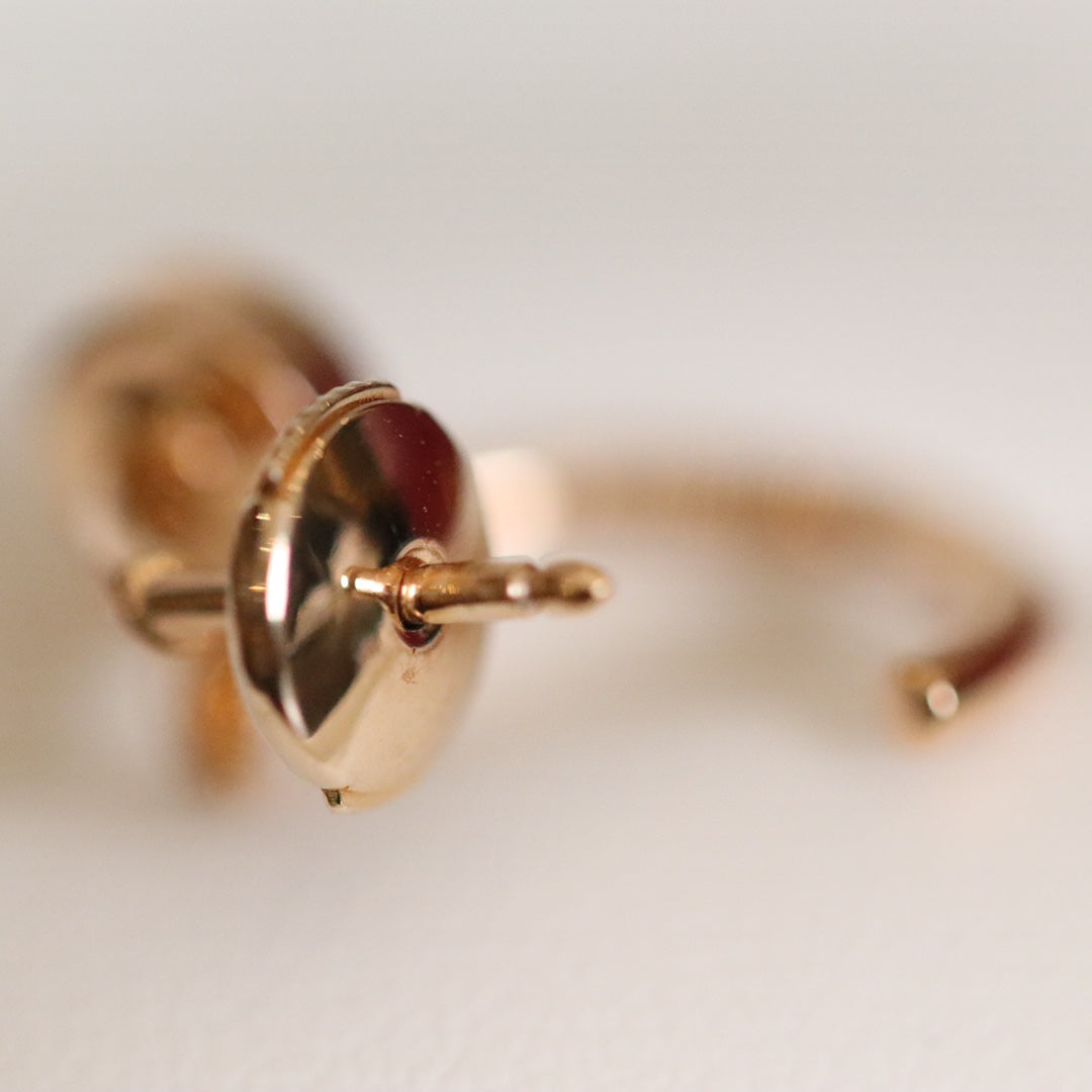 [Psychic Jewelrys]JUSTE EARRINGS PINK GOLD