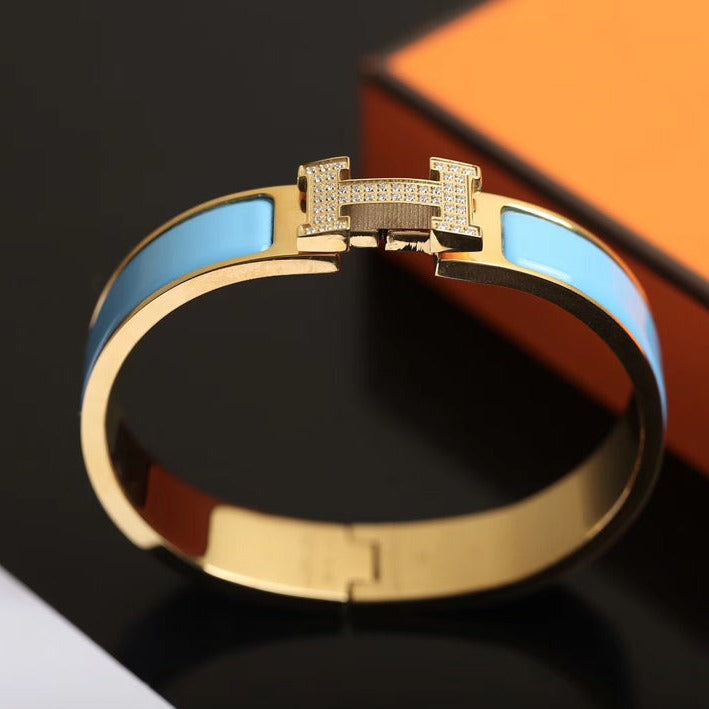 [Psychic Jewelrys]H CLOUD BLUE BRACELET GOLD DIAMOND