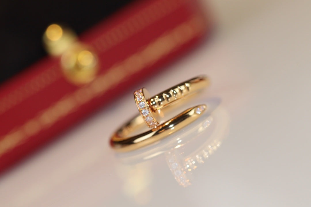 [Psychic Jewelrys]JUSTE RING 2.65MM GOLD DIAMOND